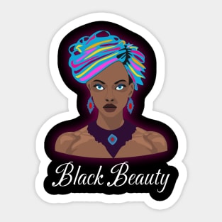 Black Beauty Sticker